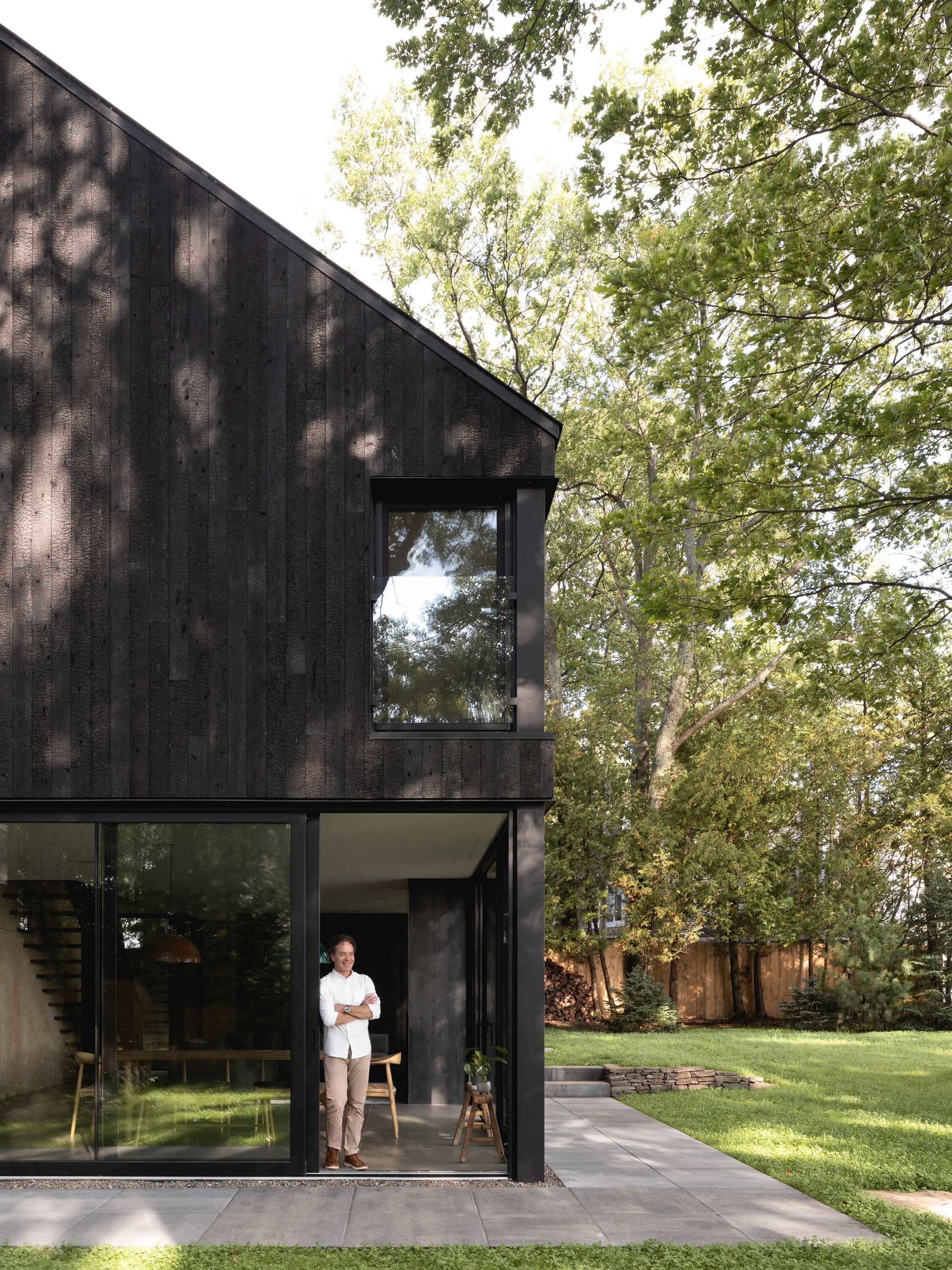 魁北克湖畔绿色别墅丨加拿大魁北克-14