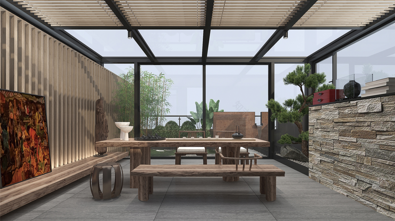 自然对话 · 广东佛山 500m² 别墅设计丨中国佛山丨H 空间全案设计公司-21