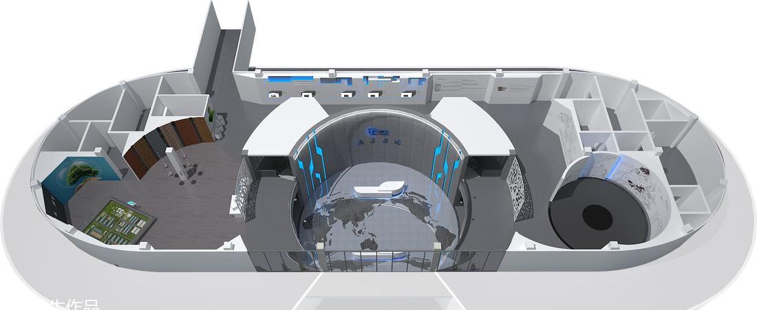 产业园展厅设计探秘 | 动线规划与三维效果呈现-4