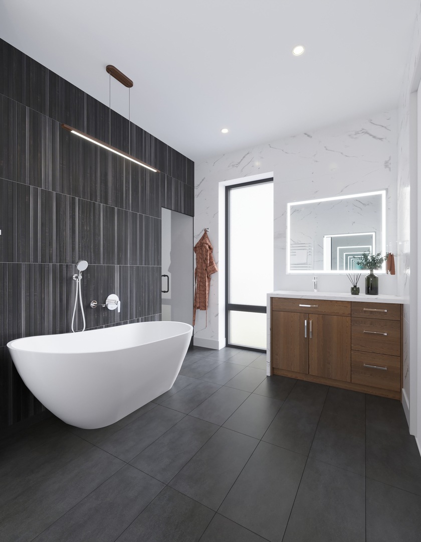 3D 室内渲染丨美国芝加哥丨The 2D3D Floor Plan Company-23