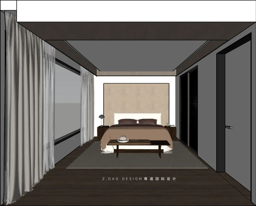 龙湖丽丰·西宸原著400㎡静奢风别墅(《喜 棠》)丨尊道国际设计-123