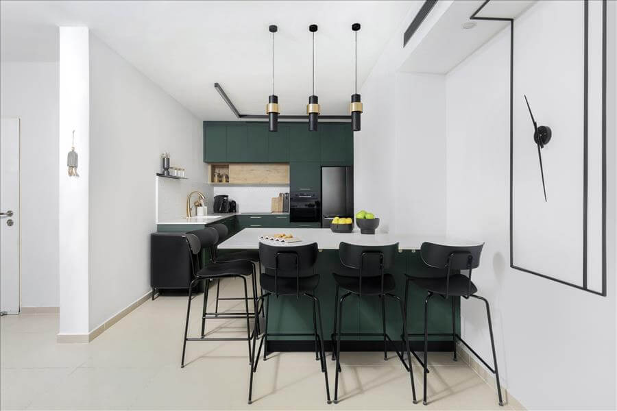 הילה אריאלי | עיצוב פנים דירת גן 5 חדרים בכפר סבא - PICKINTERI-7