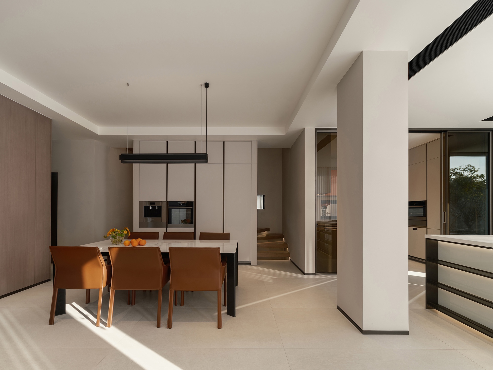 乾园空间设计 | 光影交织的现代简约之美-11