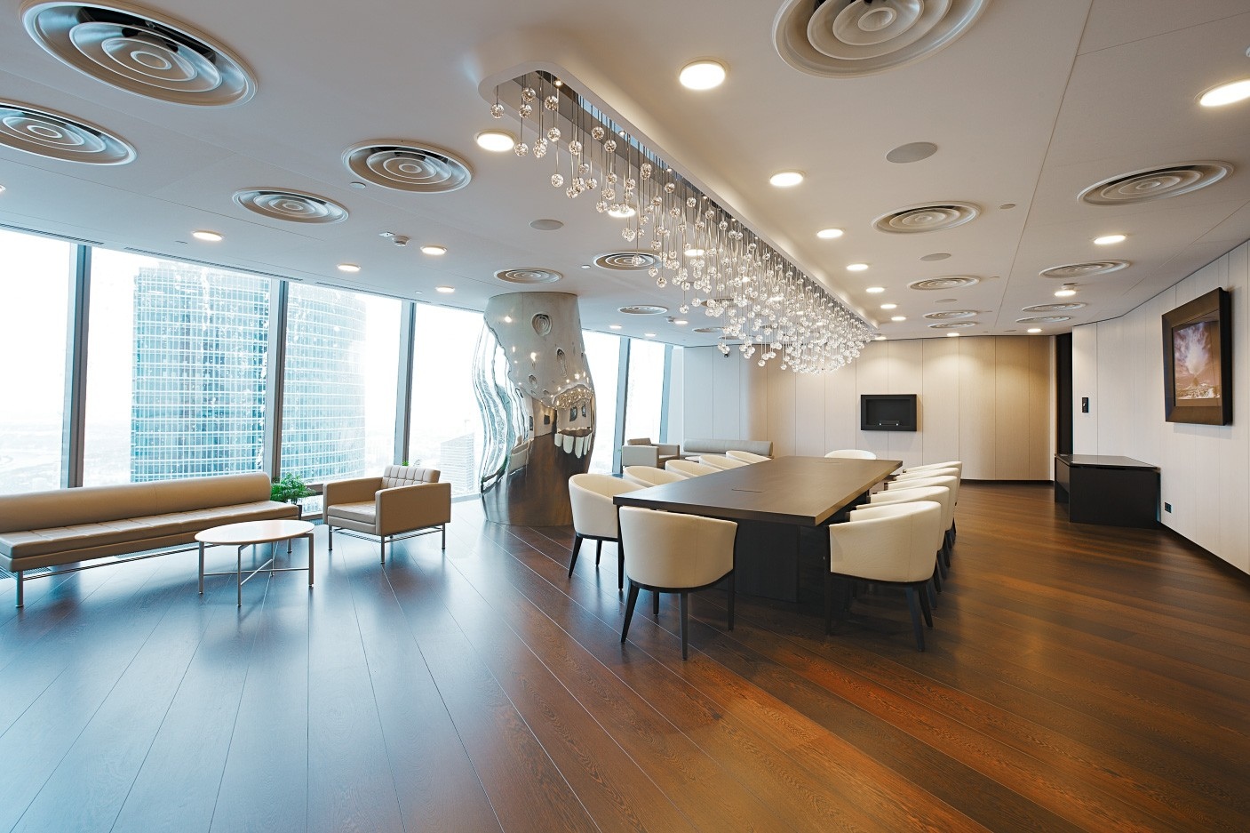 莫斯科“联邦”塔楼 VTB 银行办公室-5