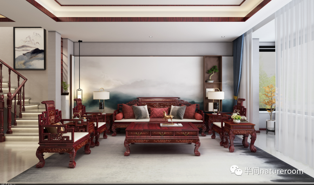 贵阳阅山湖别墅东方美学与现代融合丨中国贵阳丨上海半间设计贵阳分公司-24