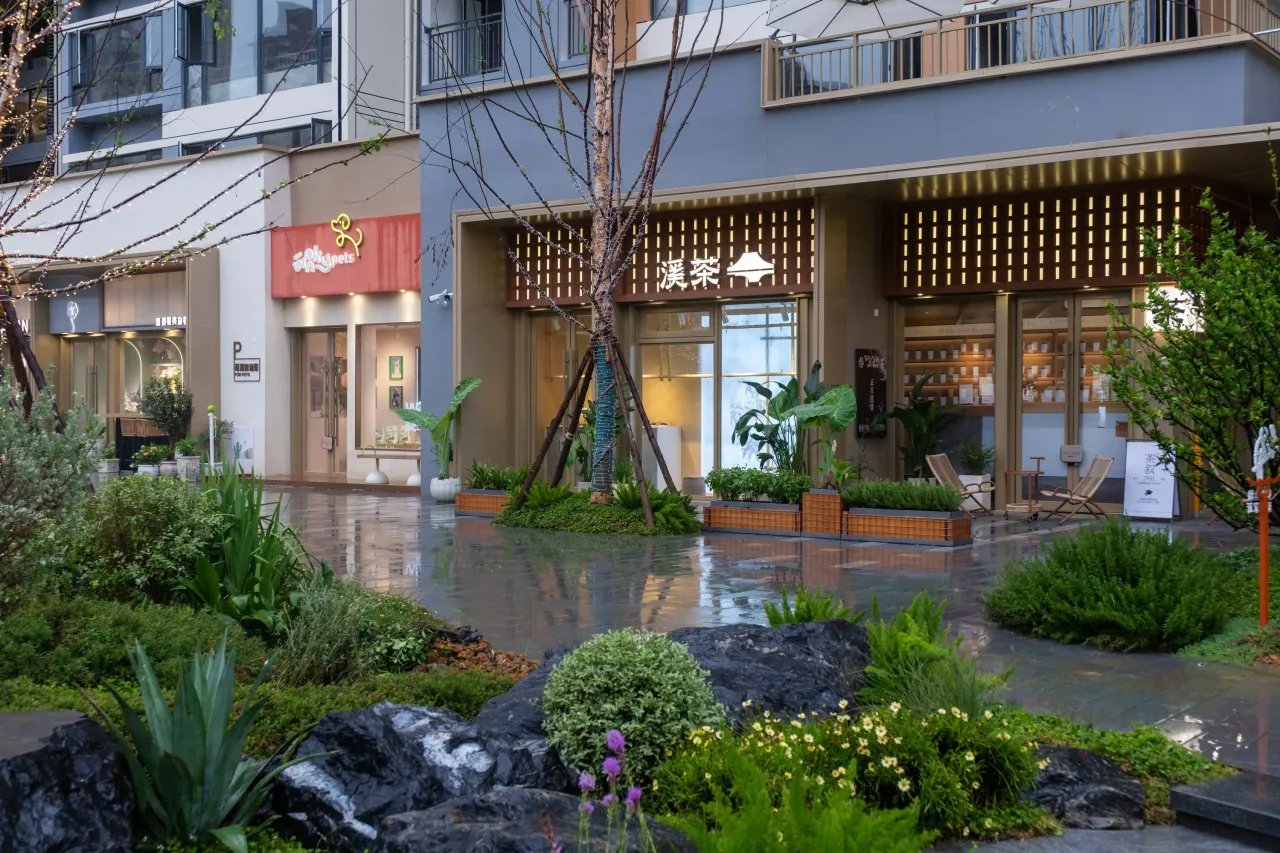 商业示范区场景｜万科.未来溪地｜贵阳-14