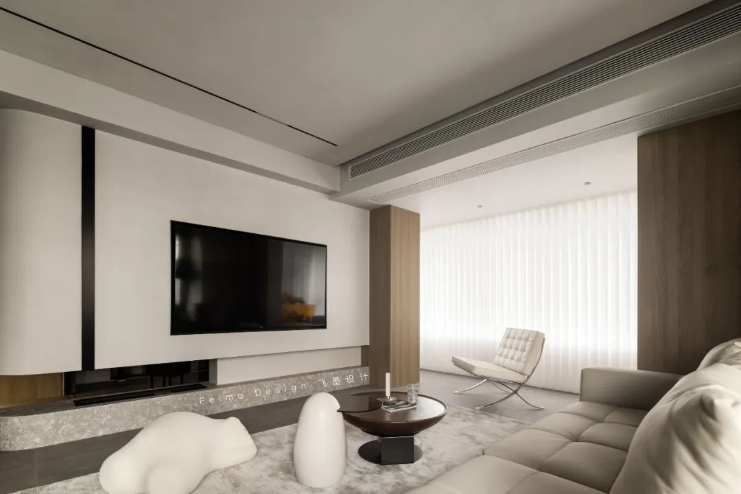 合肥 133㎡现代风家居设计丨中国合肥丨飞墨设计组-17