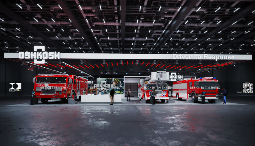 OSHKOSH CHINA FIRE BOOTH DESIGN CONCEPT-14