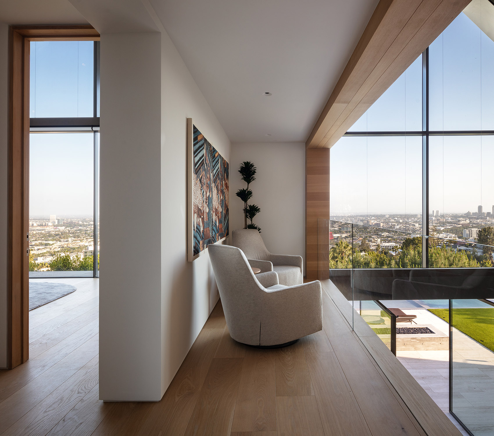 带有悬挑泳池的住宅，洛杉矶 / Standard Architecture-122