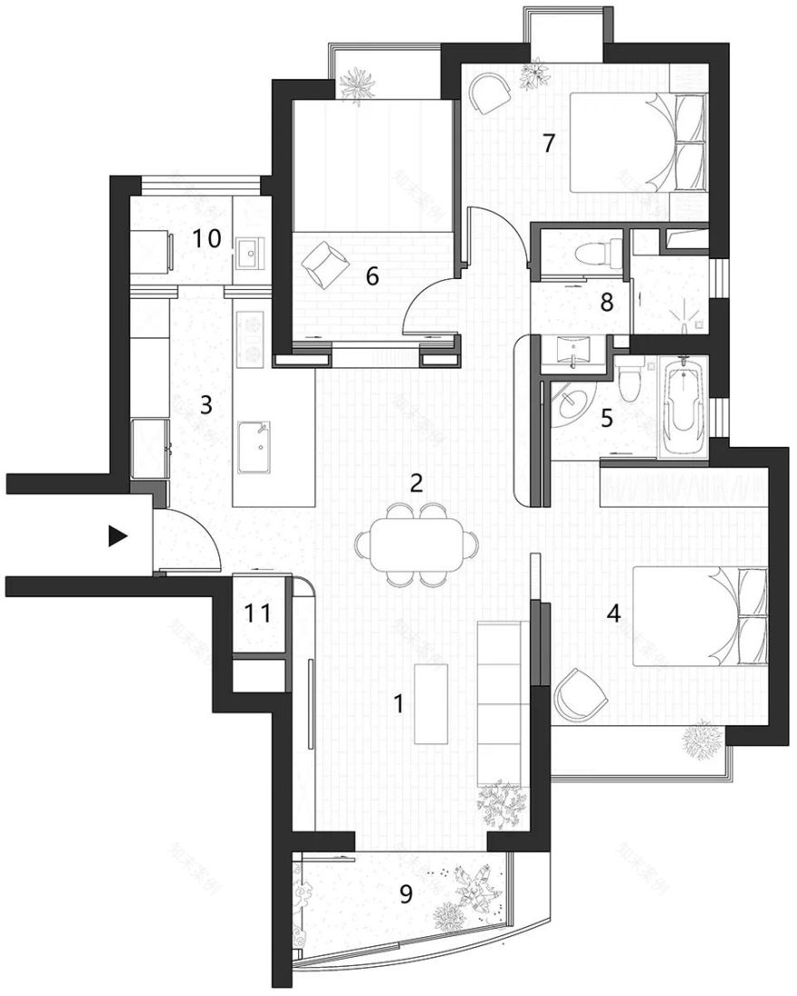 Ohouse私宅改造丨中国上海丨来去建筑工作室-66