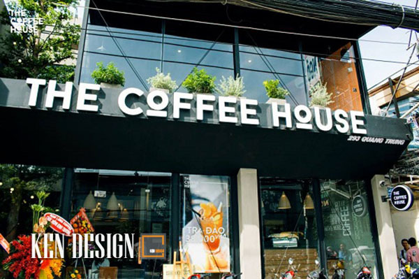 Thiết kế nội thất quán cafe The Coffee House - Quang Trung-13