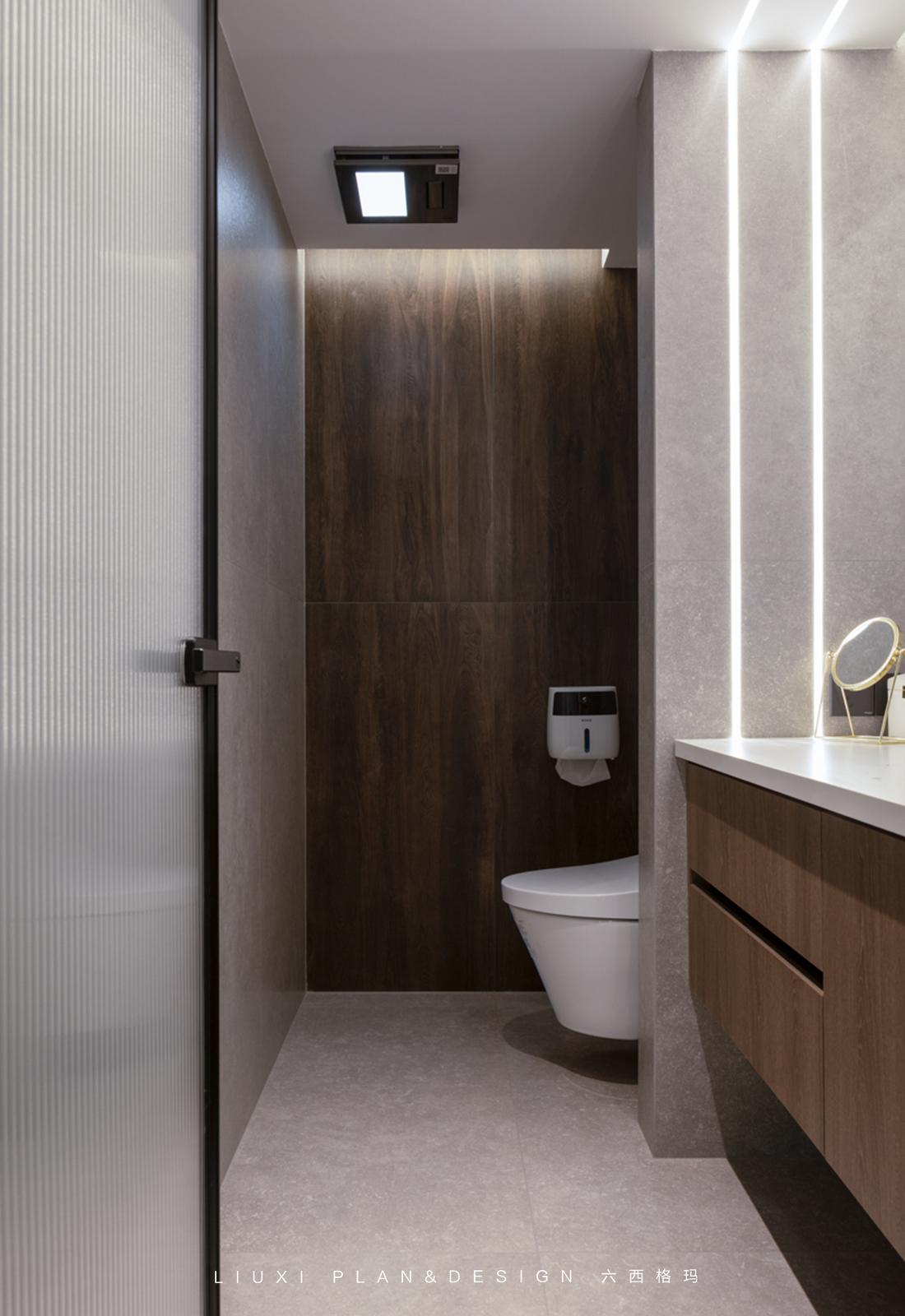 现代三居黑白灰艺术空间-41