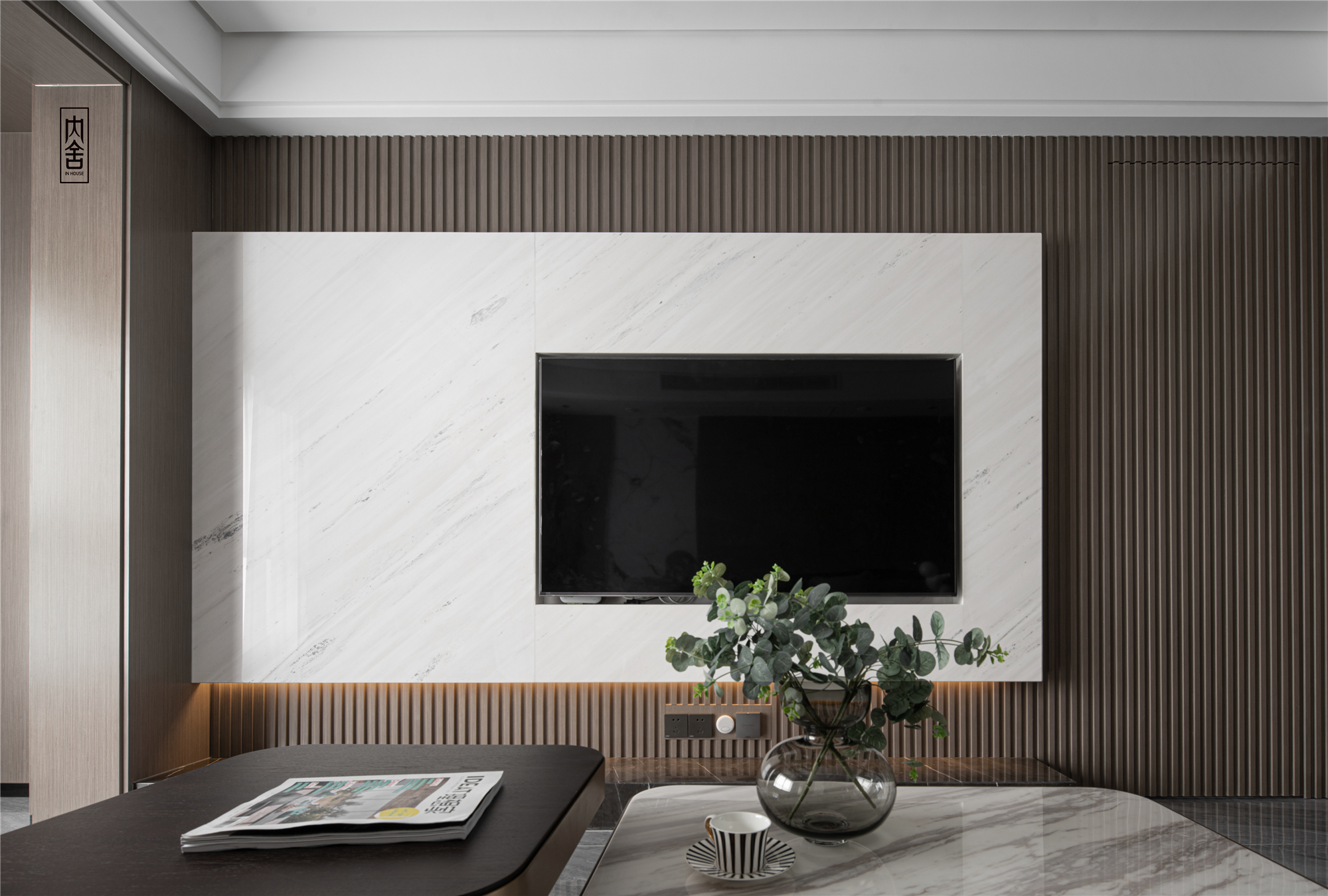 朝雨湿青木丨内舍整体软装-11