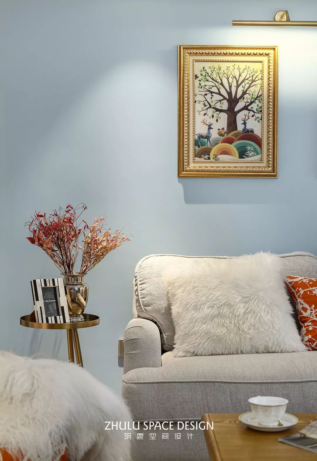 简美混搭风,缔造浪漫温馨家居空间-0