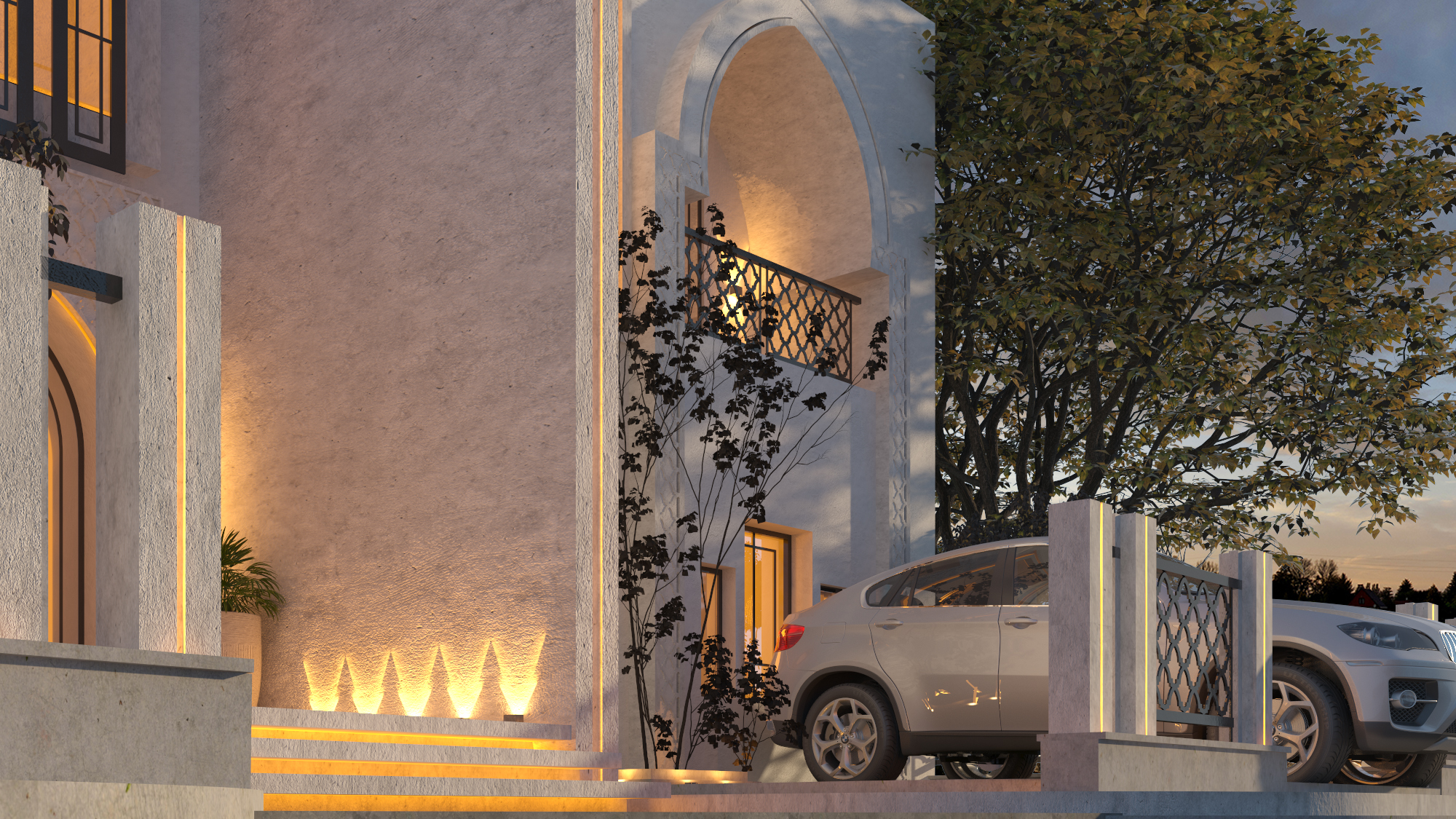 Traditional Courtyard house design-5