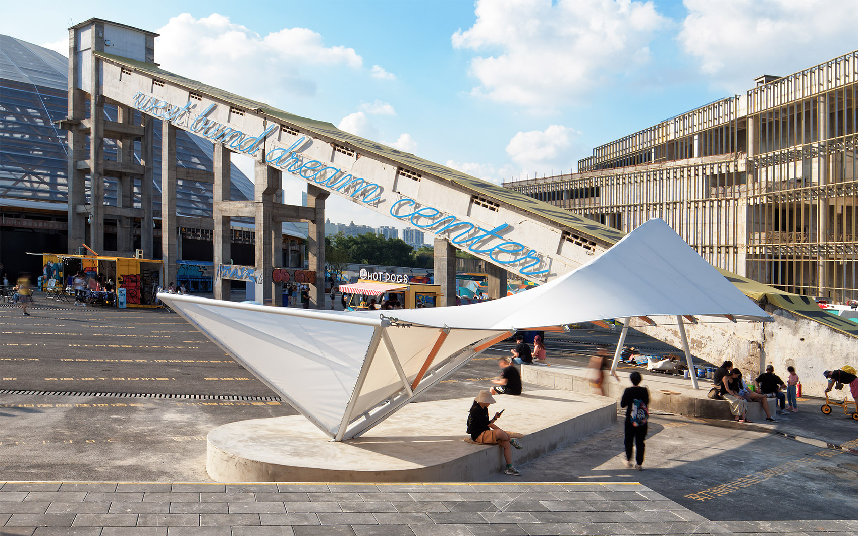 上海纸鸢亭装置丨中国上海丨同济大学建筑与城市规划学院-11
