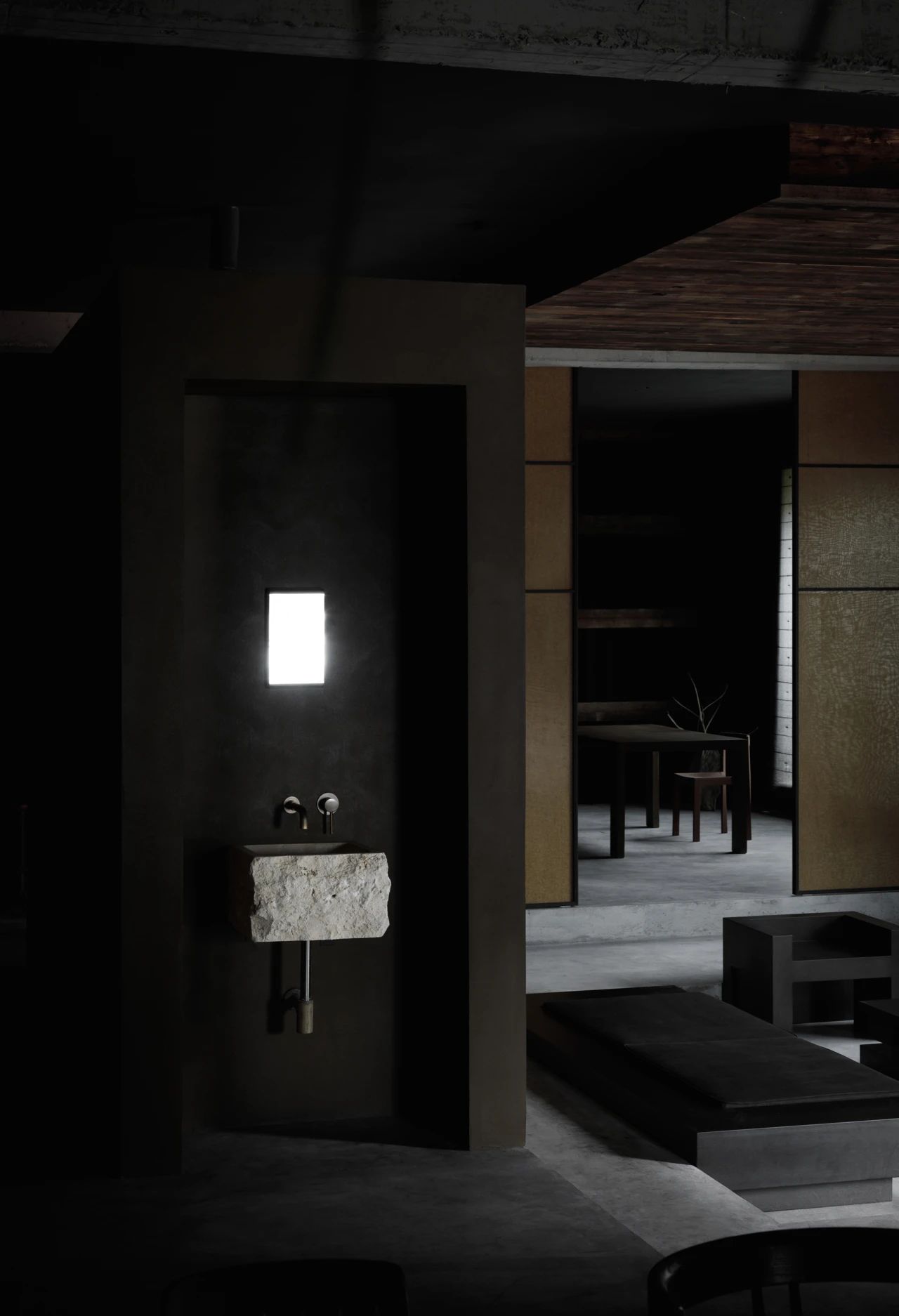 3所“暗黑系”设计师办公室丨中国北京丨广州黑白木设计,北京囙设计,杭州戈多设计-53