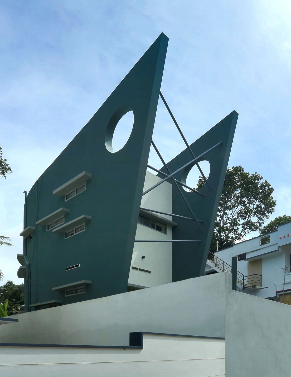 印度雕塑般住宅-15