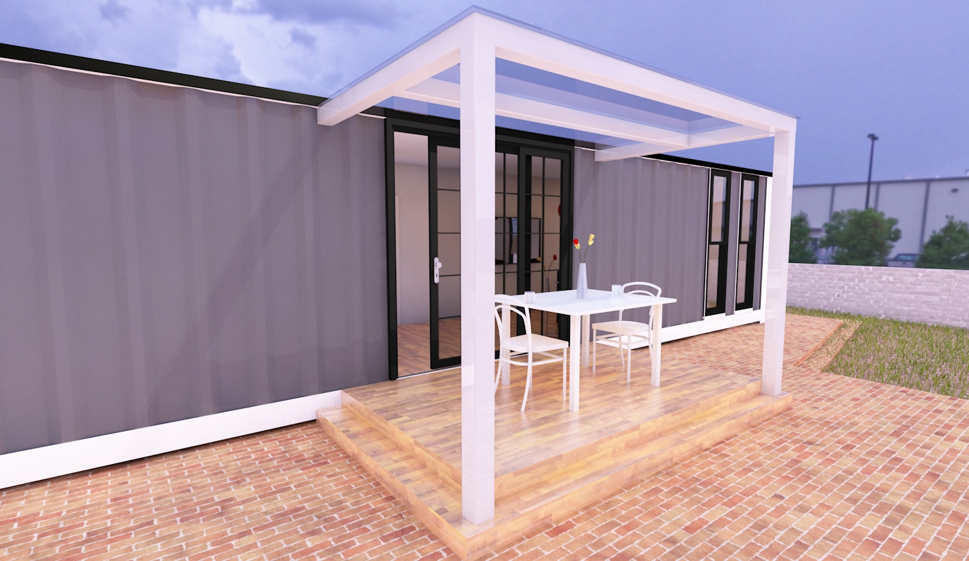 极简主义小木屋 | KONGLOMERATE 建筑事务所的“盒子 4”概念设计-5