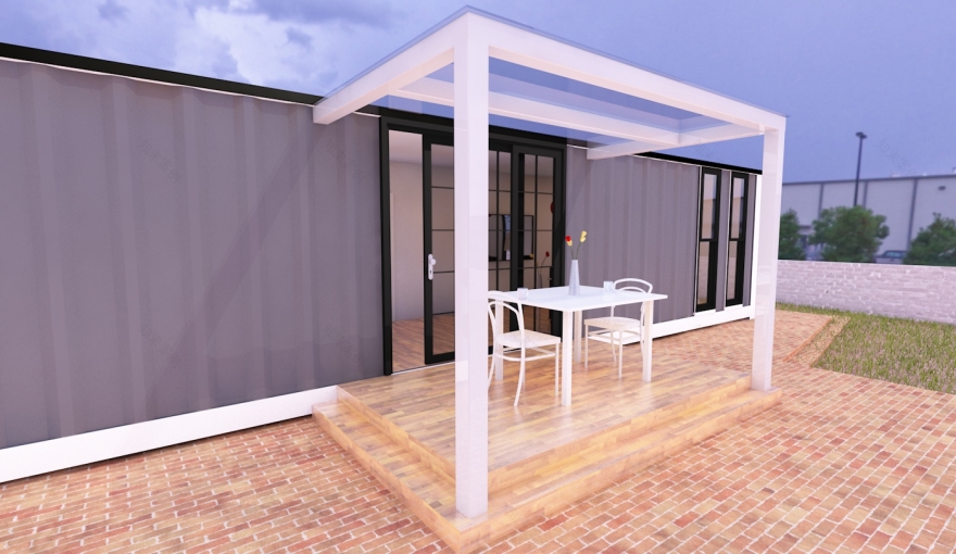 极简主义小木屋 | KONGLOMERATE 建筑事务所的“盒子 4”概念设计-5