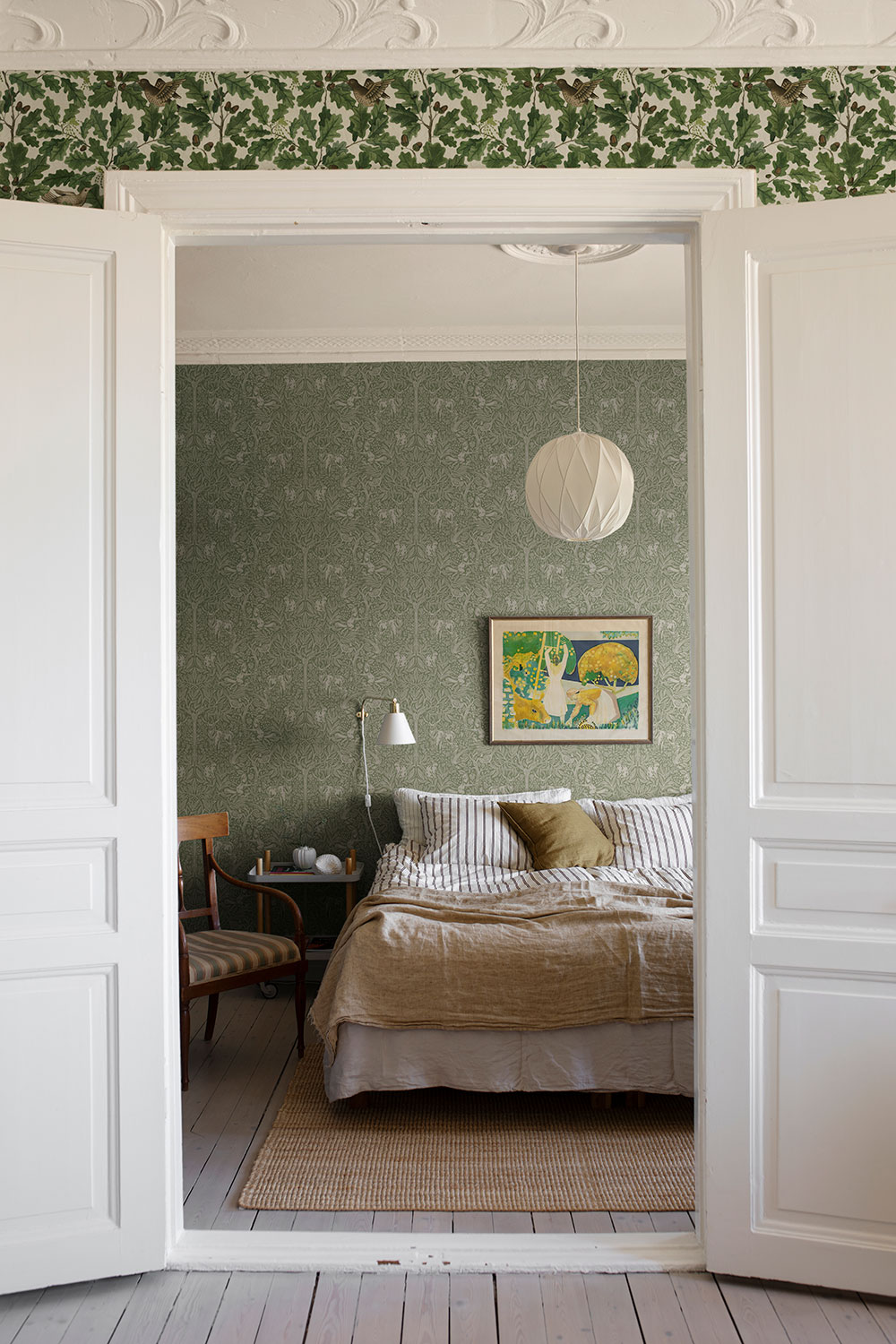 瑞典 Boras Tapeter 花卉墙纸设计-11