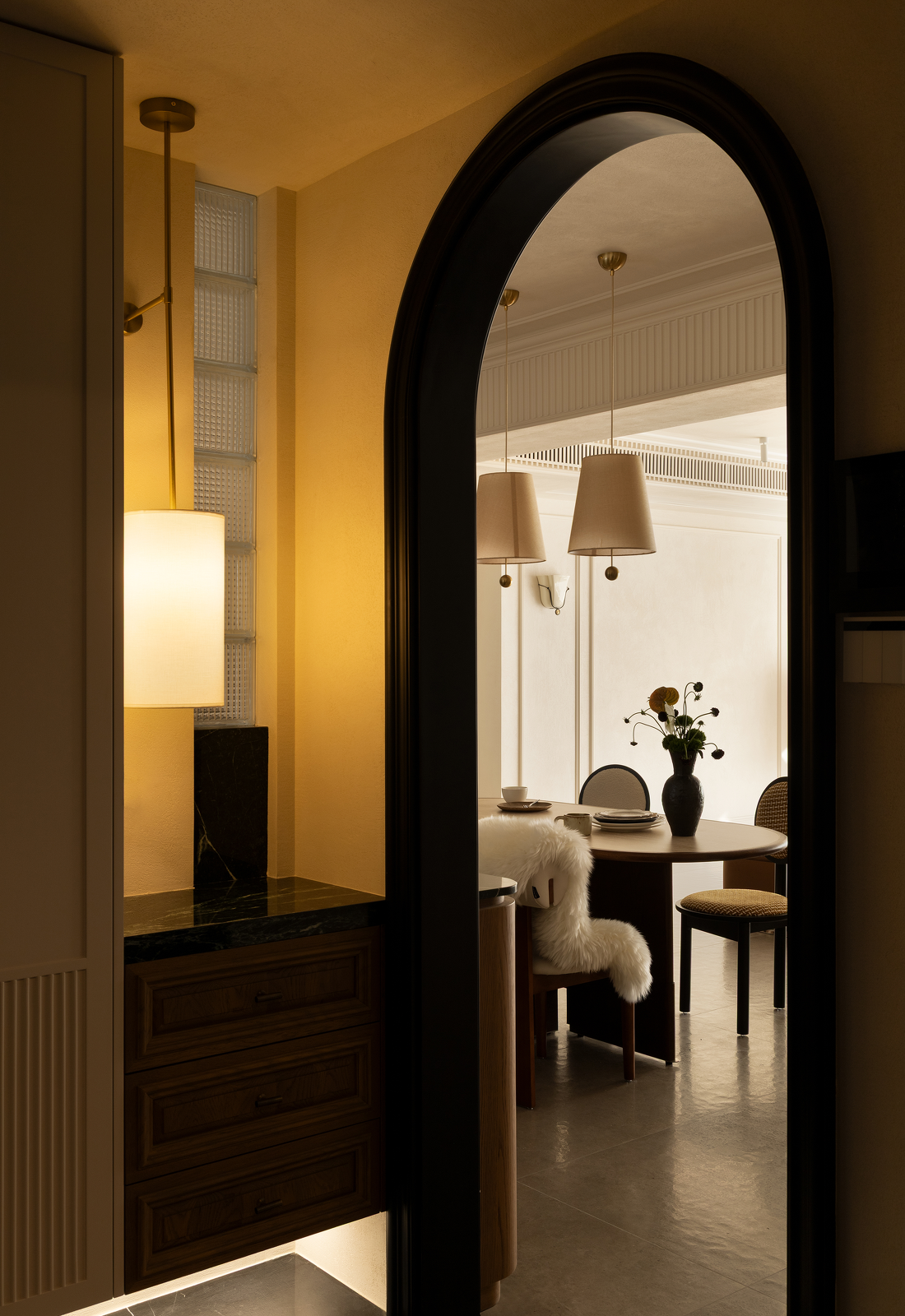 143平诠释优雅质感的法式家丨中国北京丨研己设计-8