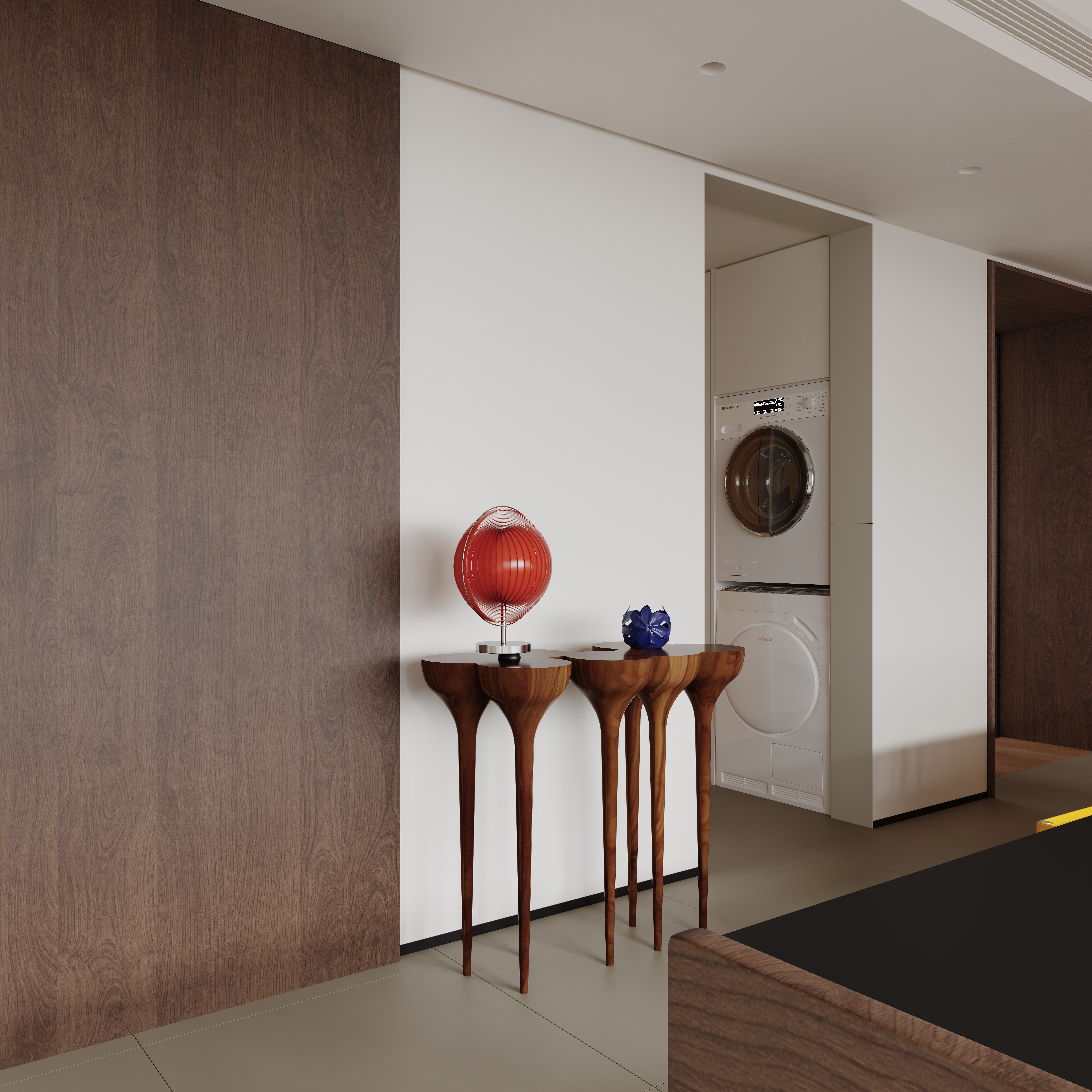 新品 ： 包豪斯风格平层客餐厅-4