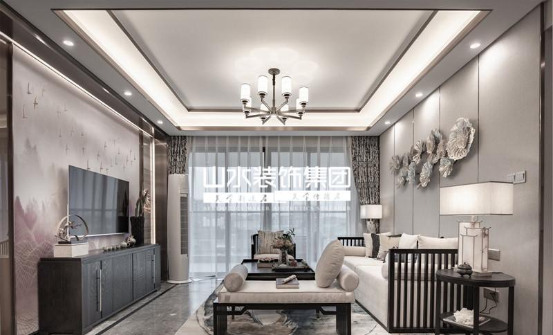 王贵龙丨平层丨
合肥九重锦113平中式 -1