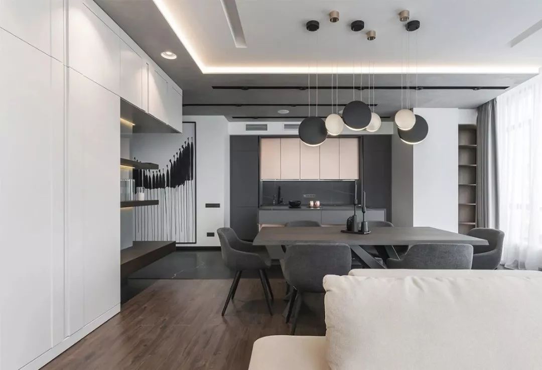 经典高级灰设计，金属和石材的完美搭配  IQOSA Architect-8