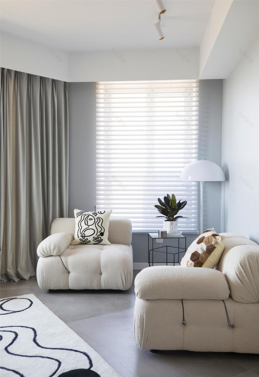 异型户改斜为正,打造休闲生活空间丨壹目设计-8