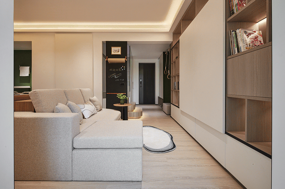 55㎡阁楼变身三层游乐场丨中国深圳丨余颢凌-128