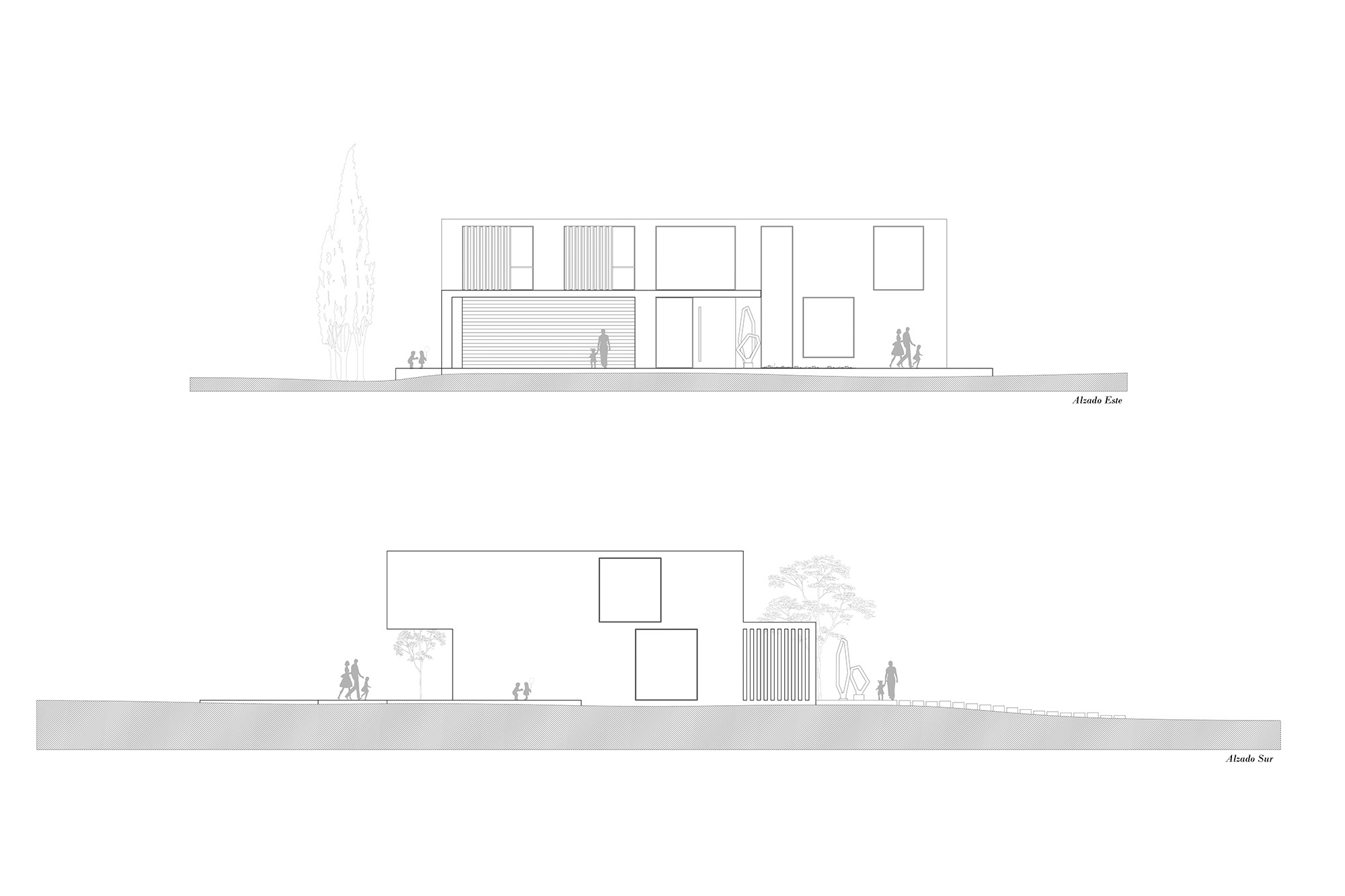索佩拉纳住宅（注：Casa常见义为住宅房子等，Sopelana是地名，音译为索佩拉纳 ，这里结合语境推测是名为索佩拉纳的住宅类场所，若有更具体背景信息可进一步精准翻译） 丨西班牙马德里丨EXarchitects-18
