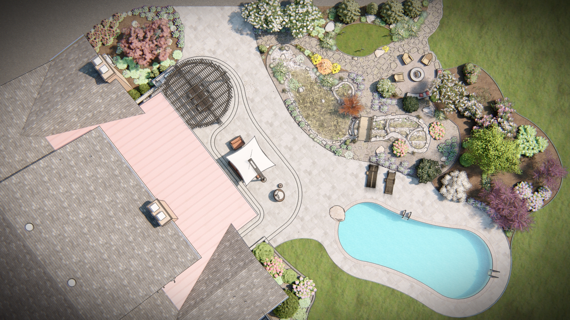 弗吉尼亚的宽敞花园丨美国-15