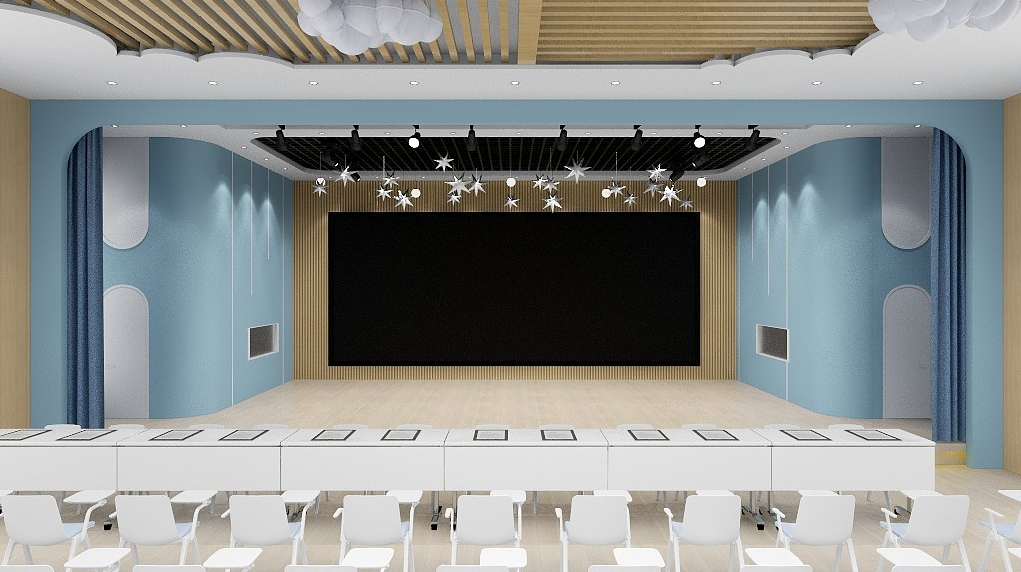 幼儿园多功能厅设计-19