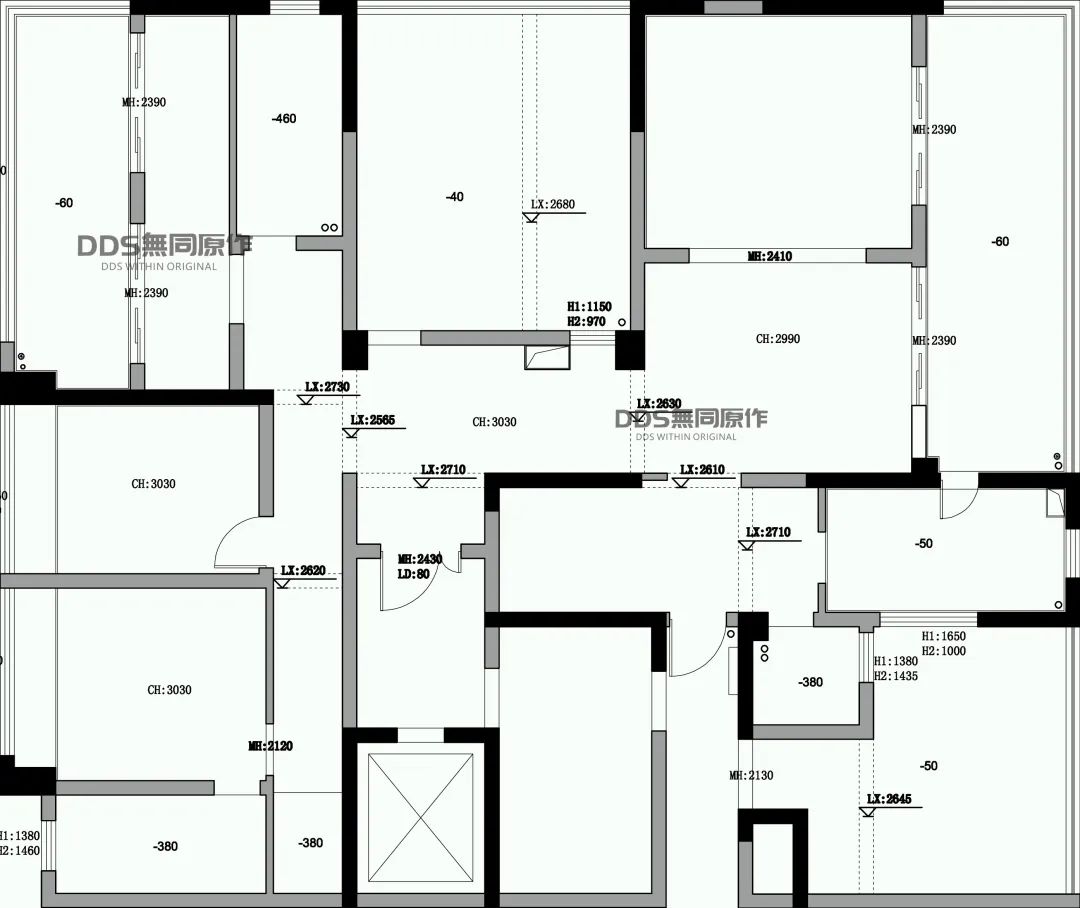 绵州水郡二期业主私宅全案实景落地交付·秋韵丨中国绵阳丨DDS 無同设计事务所-16