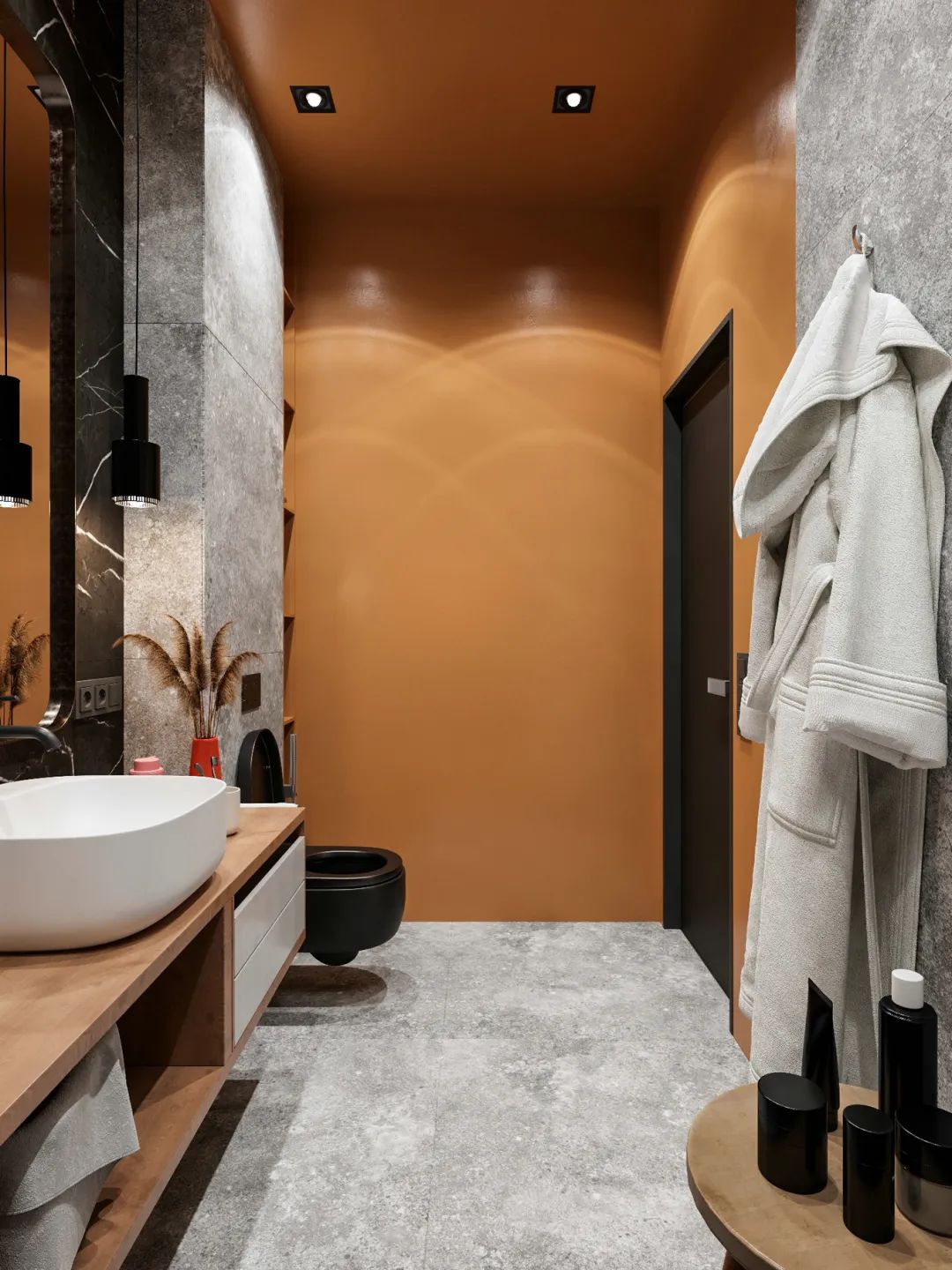 深色家居设计,低调奢华的美感-53