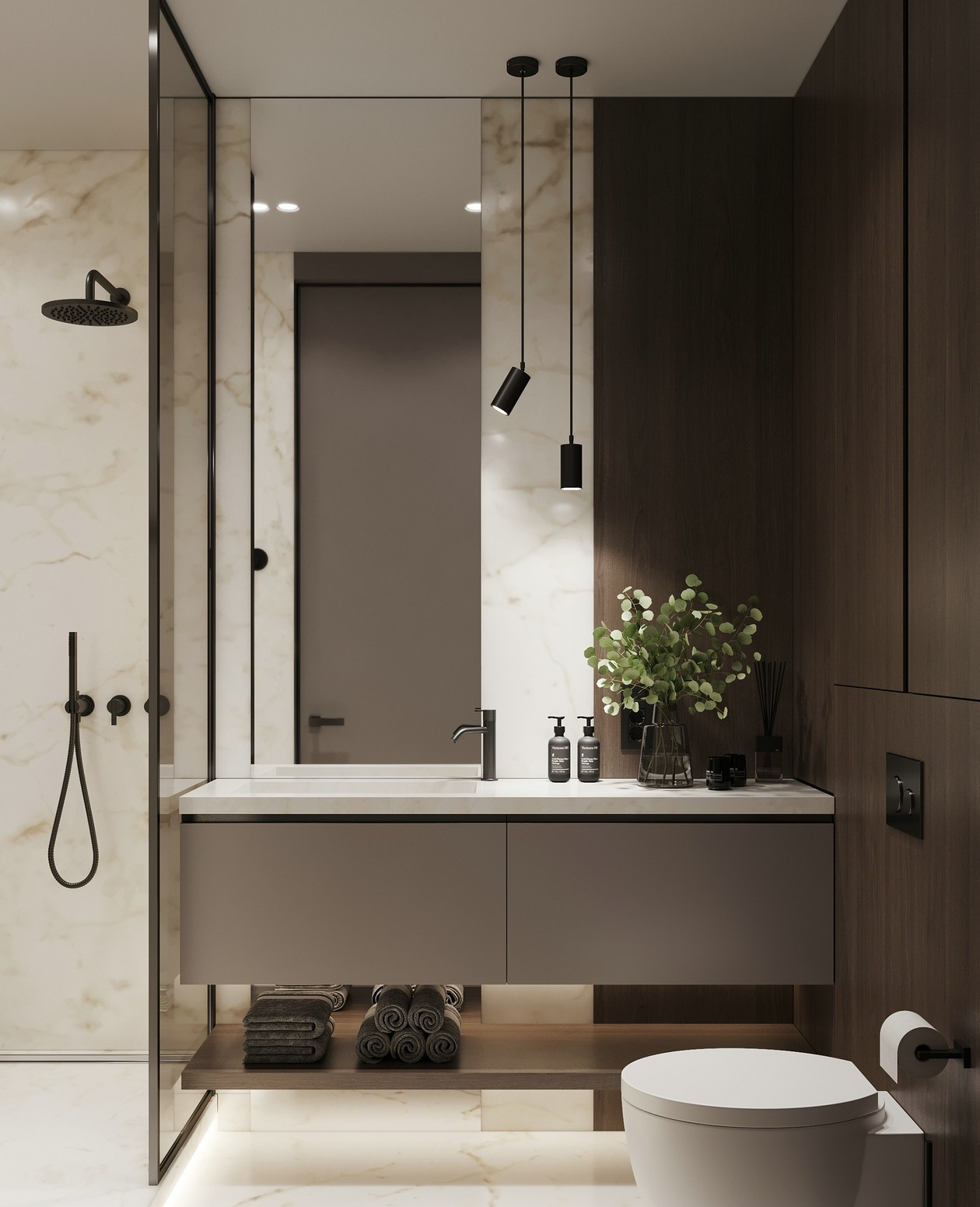 68㎡简约风公寓设计 既舒适又干净！  | 小飞空间设计-22