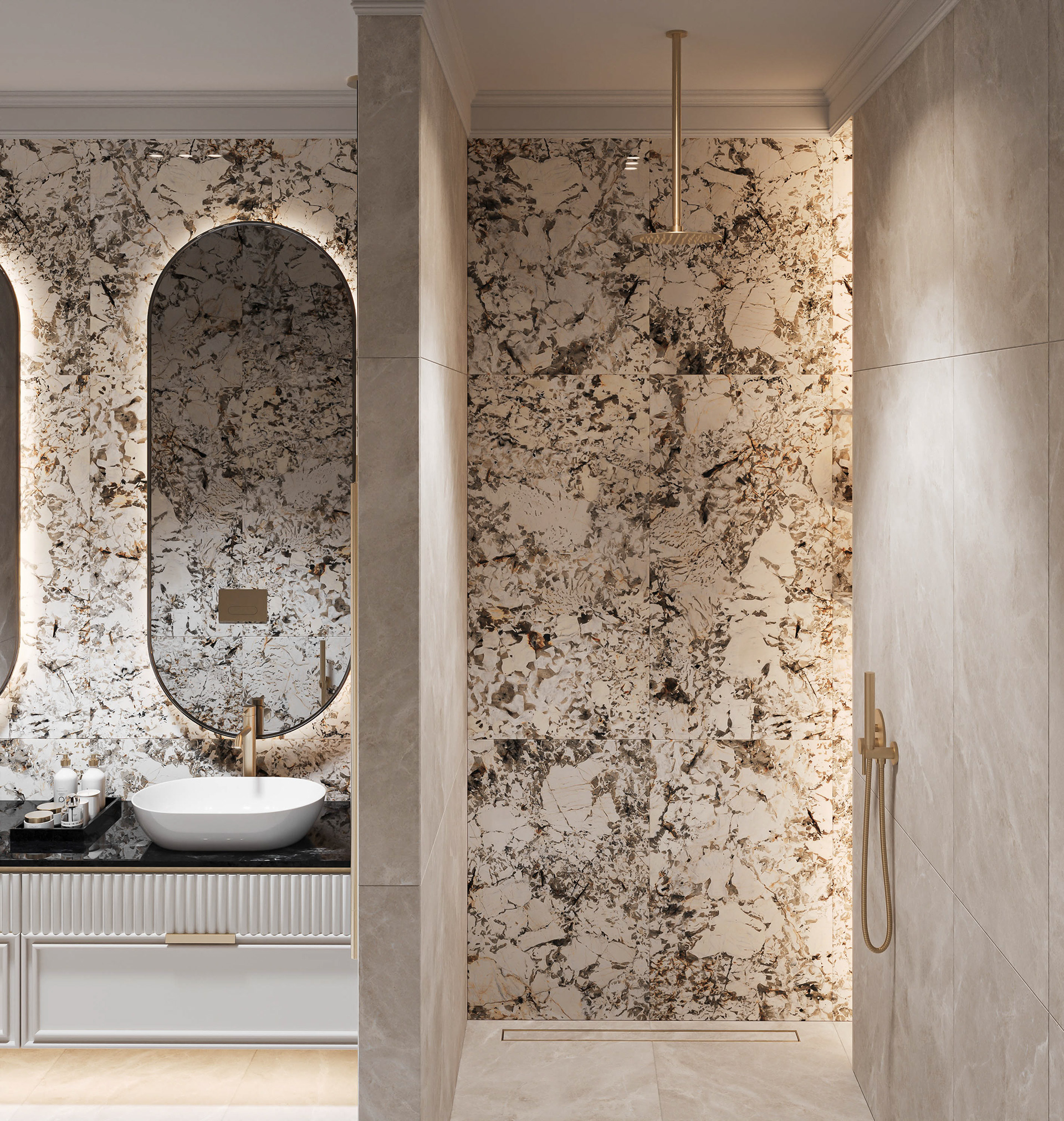 220平米两层住宅室内设计-34