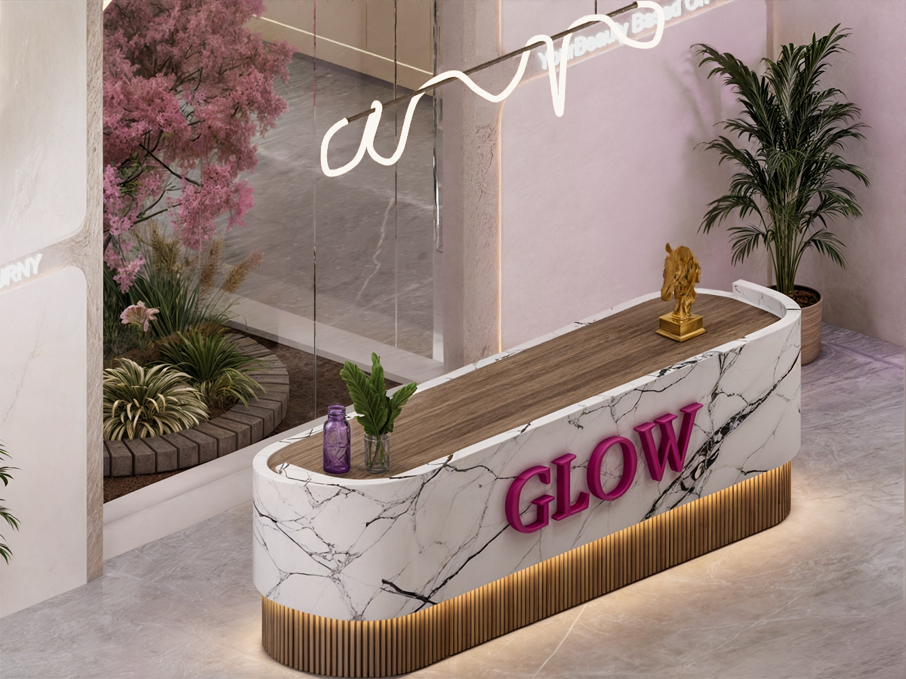 BEAYTY CENTER GLOW HOUSE美容护理中心设计丨沙特阿拉伯利雅得-7