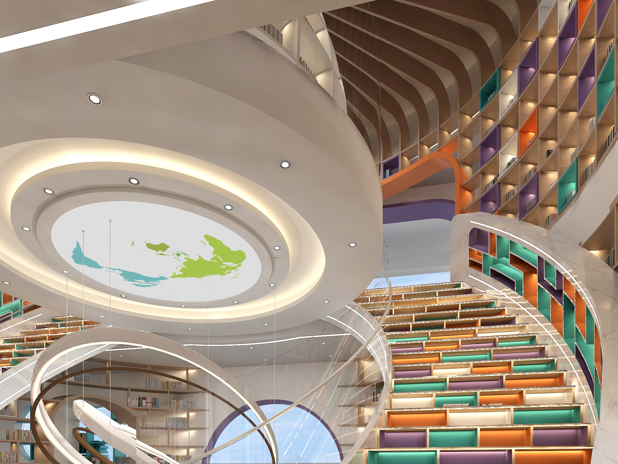 学校最美图书馆设计-26