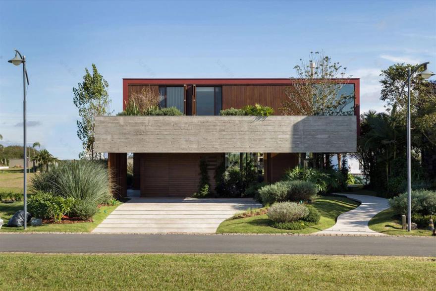 巴西 Eldorado do Sul 的绿色住宅 Casa Marsala-1