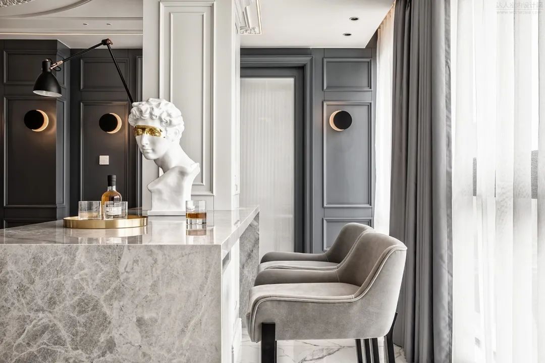 余姚绿城明园 180㎡宜居港湾,柔暖雅灰展现奶油般丝滑空间-14