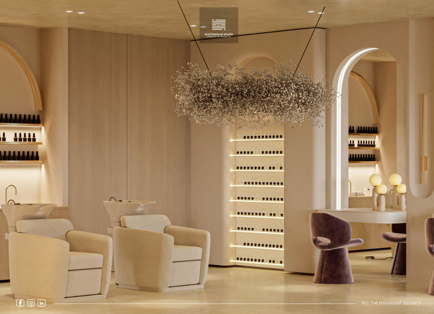 Beauty Clinc Reception(美容诊所接待处)丨沙特阿拉伯利雅得丨A2Z Architects-14