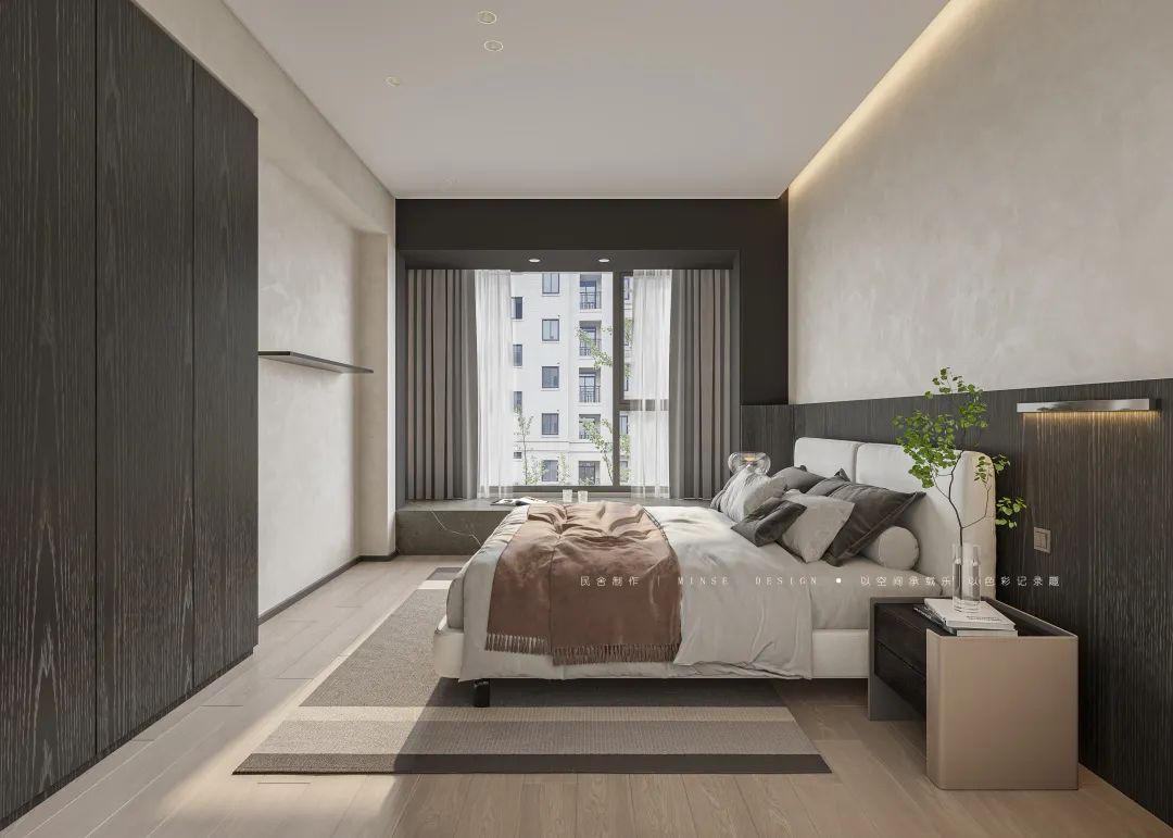 音乐老师的深色调温暖之家-55