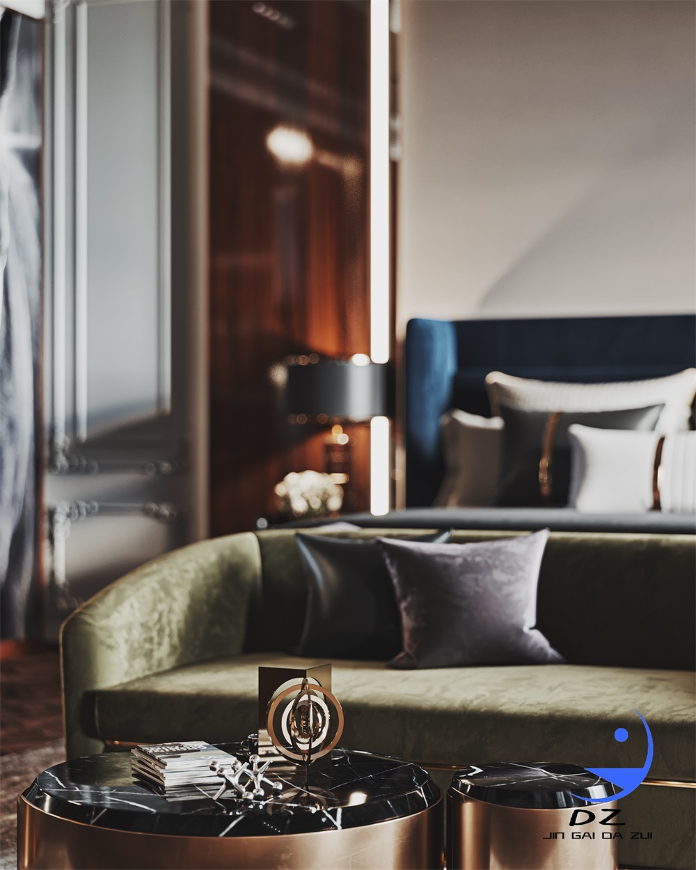 现代轻奢平层设计-4