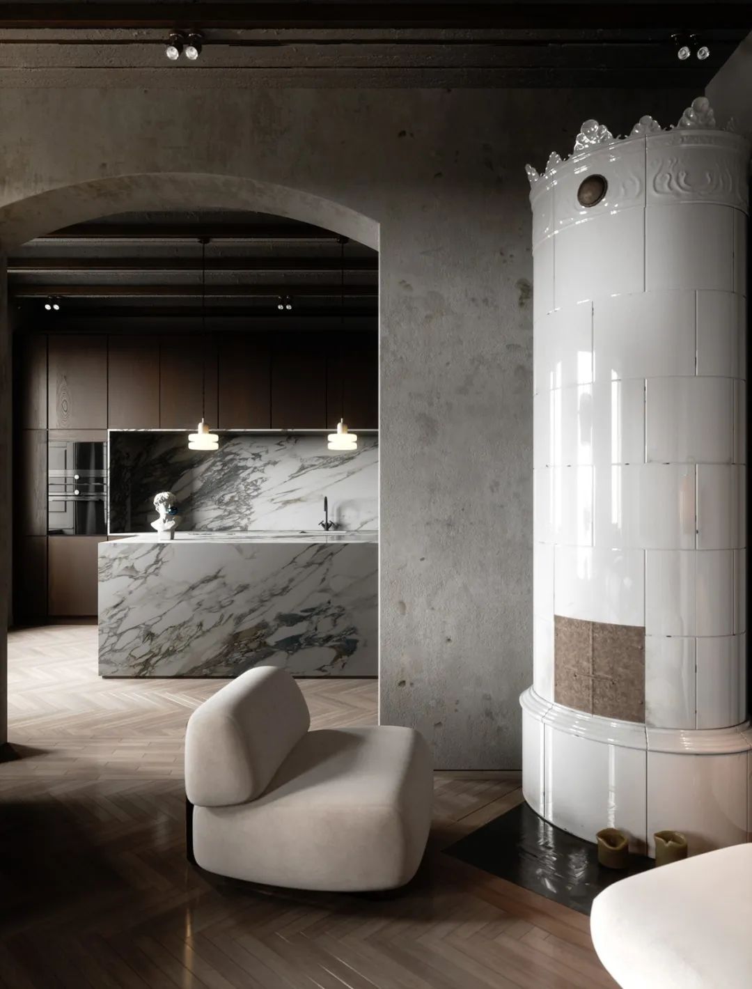 现代轻奢公寓设计丨Konstantin Kildinov-6