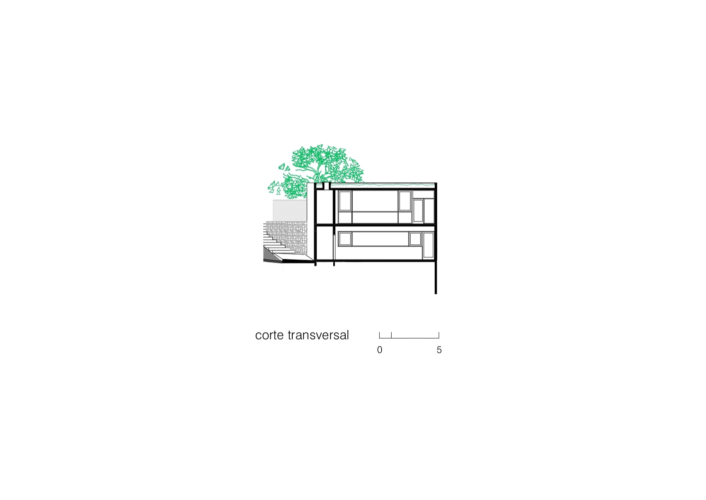 巴西 Lagoa House · 玻璃幕墙映照山水美景-47