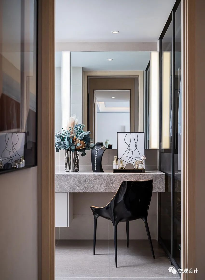 德观设计 | 兴华尚都国际样板间 | 惊艳橙光，写意人文东方-112