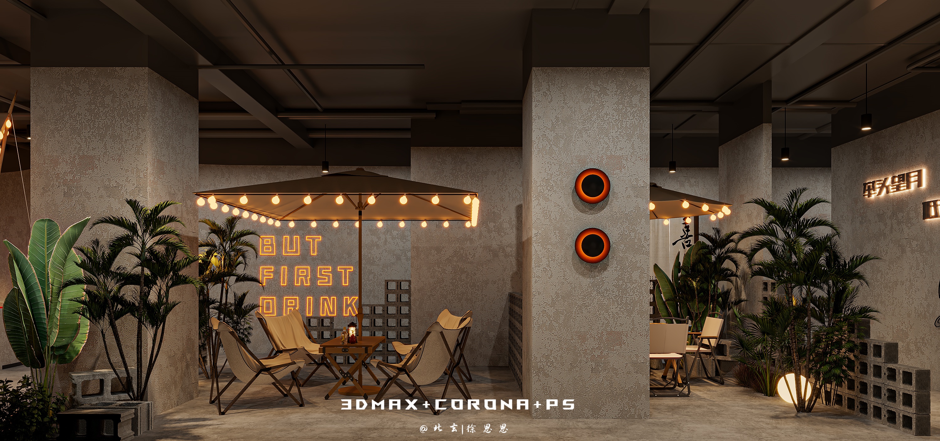 主题音乐餐吧，体验都市里的露营风-2