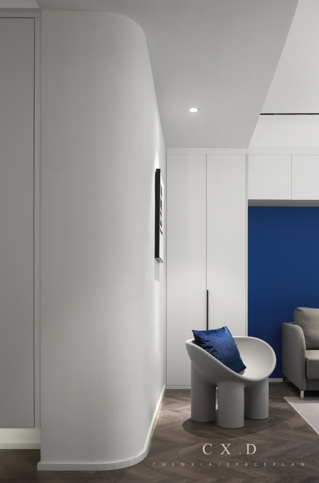 谱色辰夏作品 | 淮安 86 平米学区房打造活泼沉稳的秘密花园-12